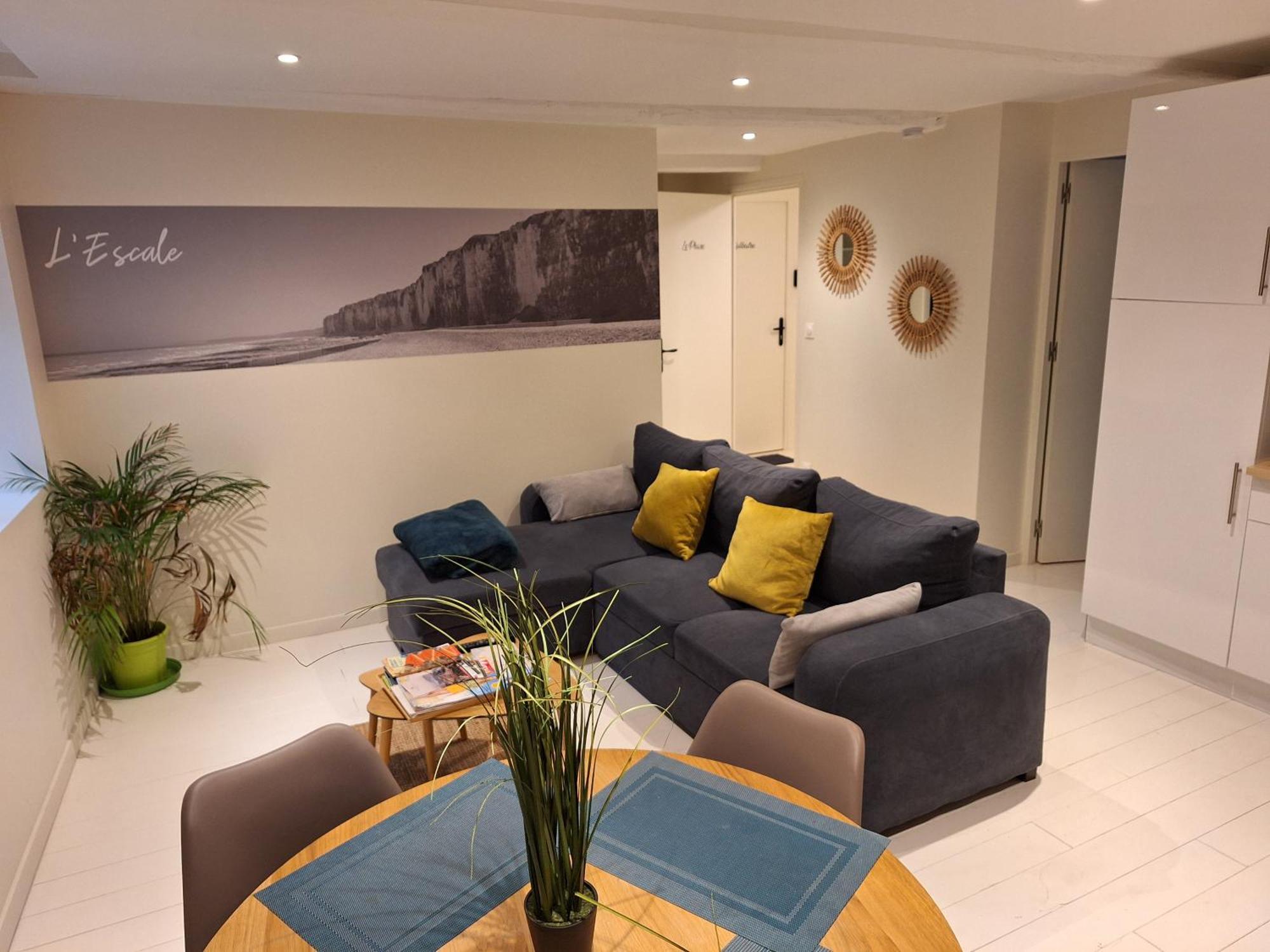 Appartement Le Phare Au Pied Du Port Saint-Valery-en-Caux Kültér fotó