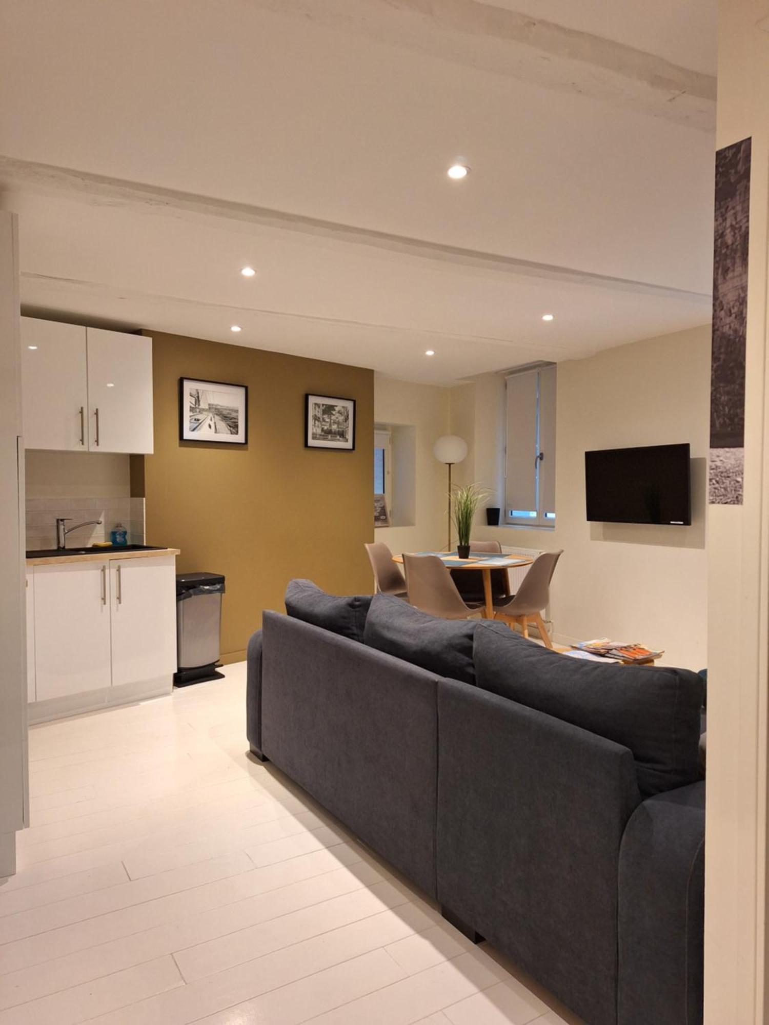 Appartement Le Phare Au Pied Du Port Saint-Valery-en-Caux Kültér fotó